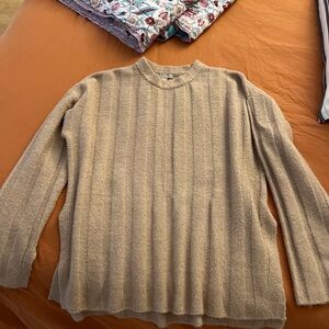 H&M Cozy Tan Women's Sweater